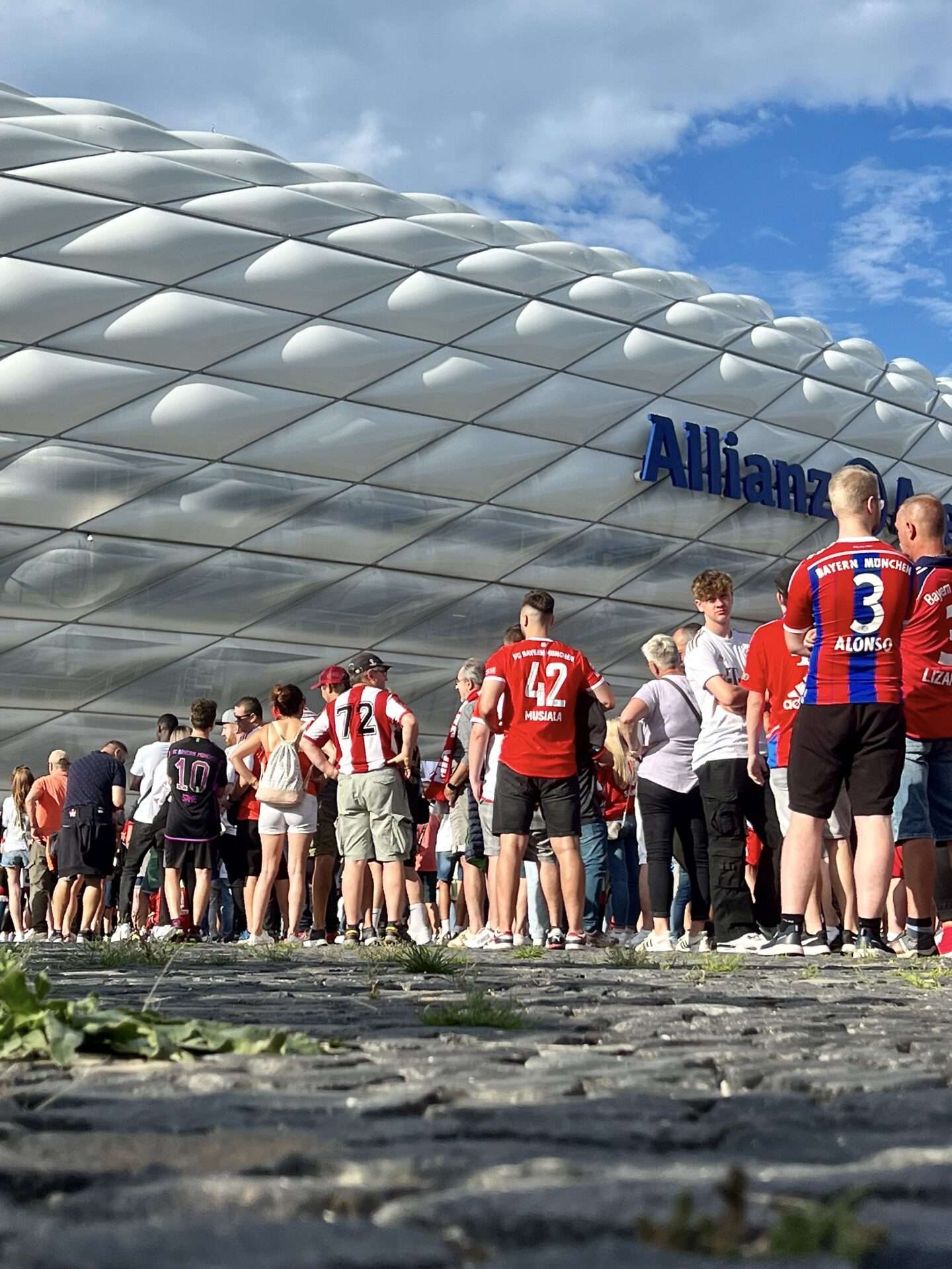Danny Last at Allianz arena